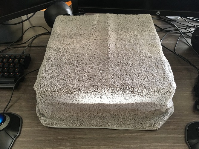 Towel layering 1