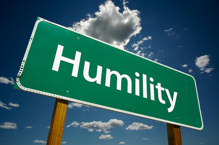 Humility Road Sign