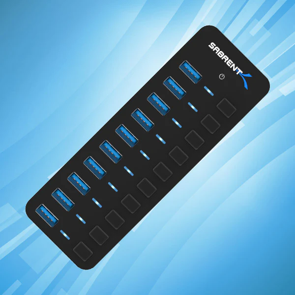 sabrent 10 port hub